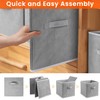 Criusia Storage Cubes - 11 Inch Heavy Duty Fabric Storage
