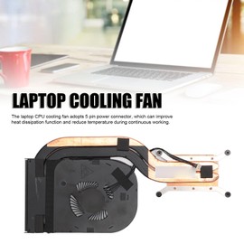 Replacement CPU Cooling Fan for ThinkPad X1 Carbon 6th Generation 2018 Laptop 5 Pin Power Connector DC 5V 2.25W