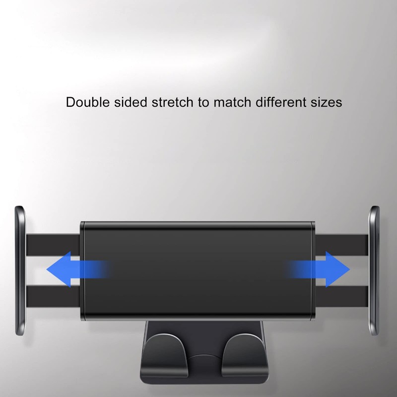 FOLOSAFENAR Car Headrest Mount Quick Disassembly Black High Strength Double