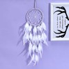 Dream Catcher Wall Hanging Feather Decoration, Hand Knitted, Dream Network,
