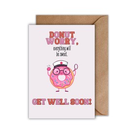 WBdesignz Encouragement Card with Envelope – Consolation Card with Saying "Aufmunterungskarte Get Well Soon Card Courage for Friends, Partners, Colleagues (DIN A6)