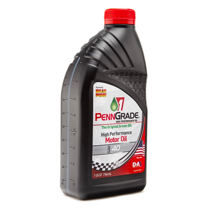 PENN GRADE 1, 71406, Monograde High Performance Oil SAE 40,