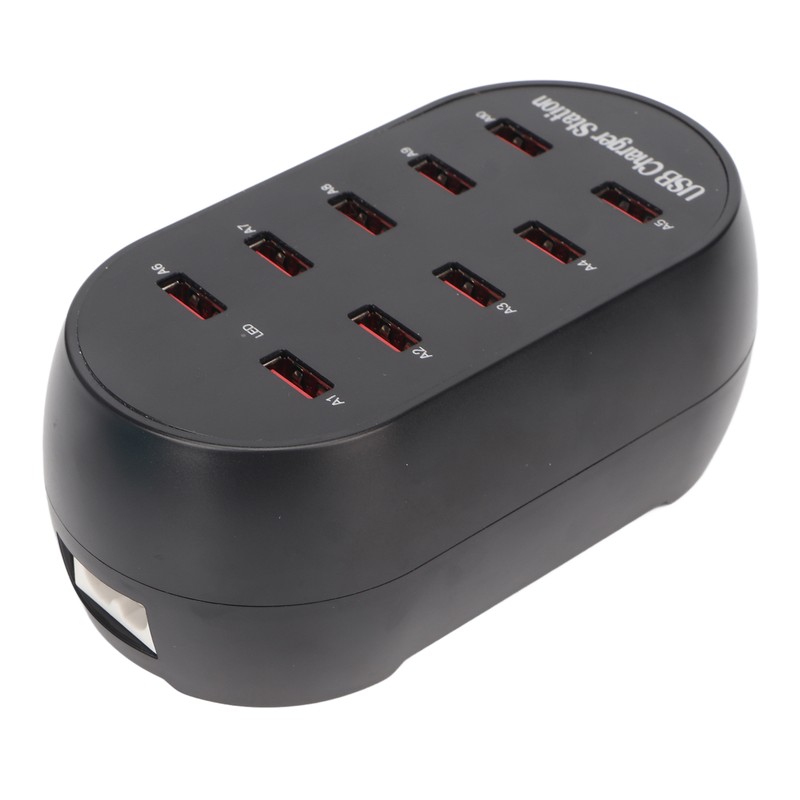 USB Charging Station 10 Port Small Desktop USB Fast Charging