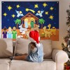 Batiyeer 31 Pcs Nativity Felt Set for Toddlers Kids Birth