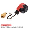 MECCANIXITY Pull Chain Switch 3 Speed 4 Wire Replacement ZE-268S1