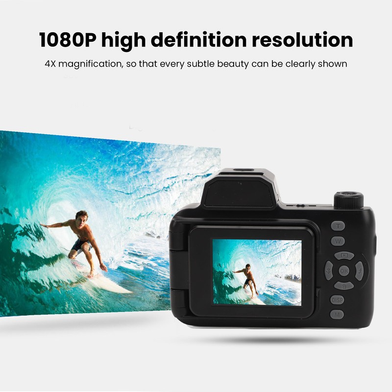 Micro SLR Camera 1080P HD 180 Degree Flip 2 Inch