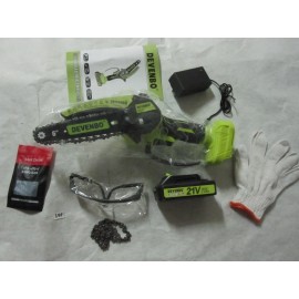 Zistel Cordless Chainsaw, 6 Inch Hand Saw Electric Chainsaw Function DEVENBO