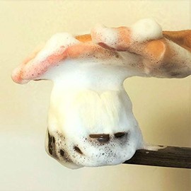 Flower Shaped Body Brush, 2 Types (With Handle)