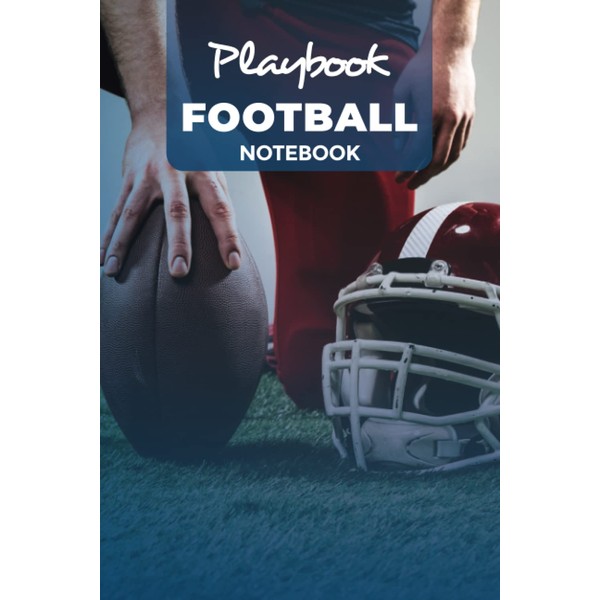 Playbook Football Notepad: 6x9" Notebook For Drawing Up Football Plays