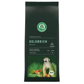 Lebensbaum Colombia Ground Coffee, Organic Coffee Made from 100% Arabica Beans, Roasted Coffee, Arabica Coffee with Mild & Aromatic Taste, Vegan, 250 g
