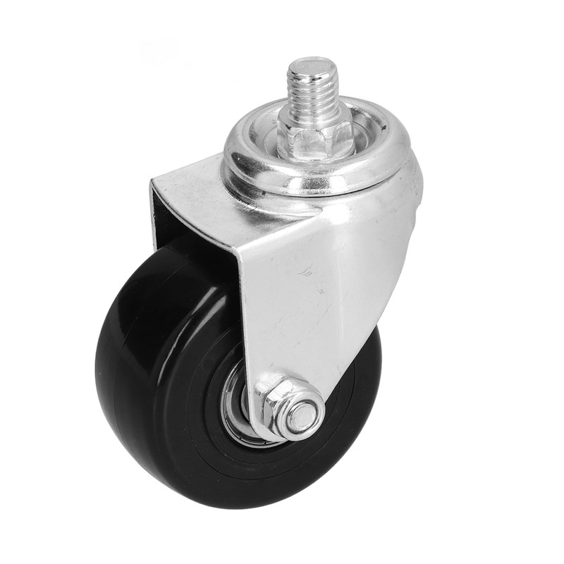 Stem Casters 65mm/2.6in 360° Rotation Low Noise Furniture Movable Mounting