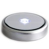 NKLS-3SL Luminous Coaster [Round Shape for Herbarium (Silver)] Display Figure