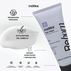 Reborn Mascarilla Para Cabello Ultra Reparadora 250ml