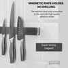 Hamletoff Magnetic Knife Strip for Wall no Drilling – 17