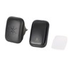 Black Self Powered Wireless Doorbell No Wiring Punching Outdoor Welcome