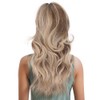 Women Long Wavy Light Blonde Wig Lady Fashionable Cosplay Party