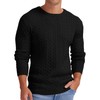 Sailwind Men's Cable Knit Jumpers Crewneck Jumper for Men Classic