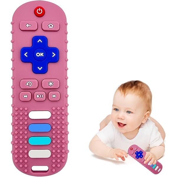 Baby Teething Toys, Food Grade Silicone Teether for Babies 3