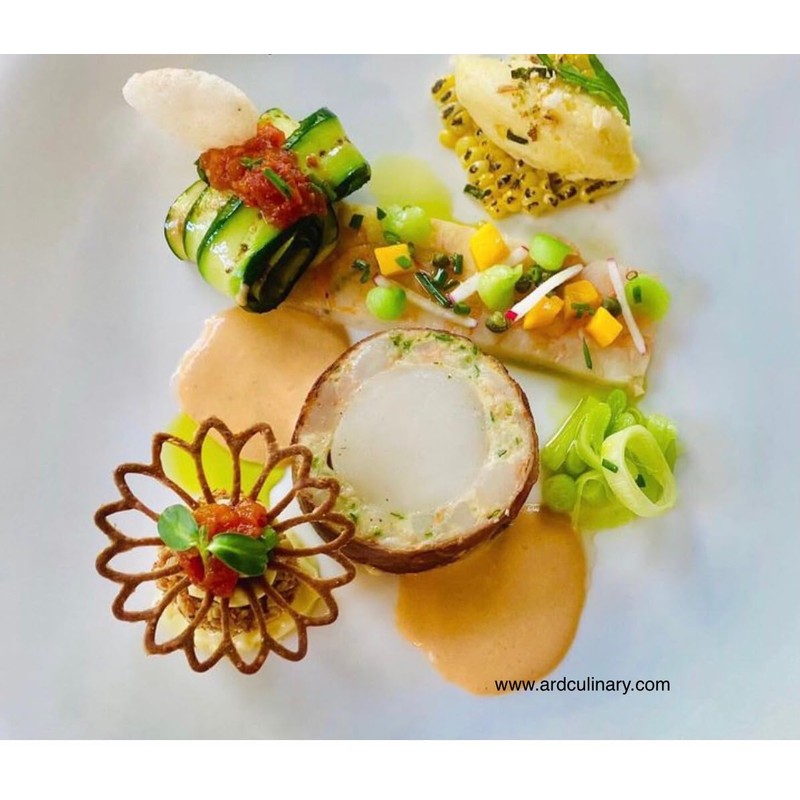 ARD Culinary Knife- Cuts Ruler and Template.- A Multi- Application