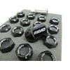 RAYS 74020001116BK Duralumin Lock & Nut Set L32 for 4H