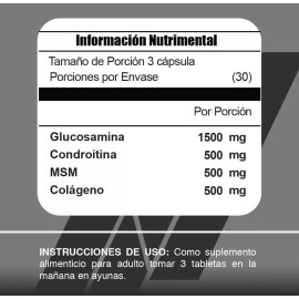 Meta Nutrition - Elastimax - 90 Tabletas - 30 Porciones - Sin sabor