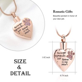 memorial jewelry Your Wings were Ready,But My Heart was Not Stainless Steel Carved Locket Cremation Urn Necklace for Pet Dog Cats