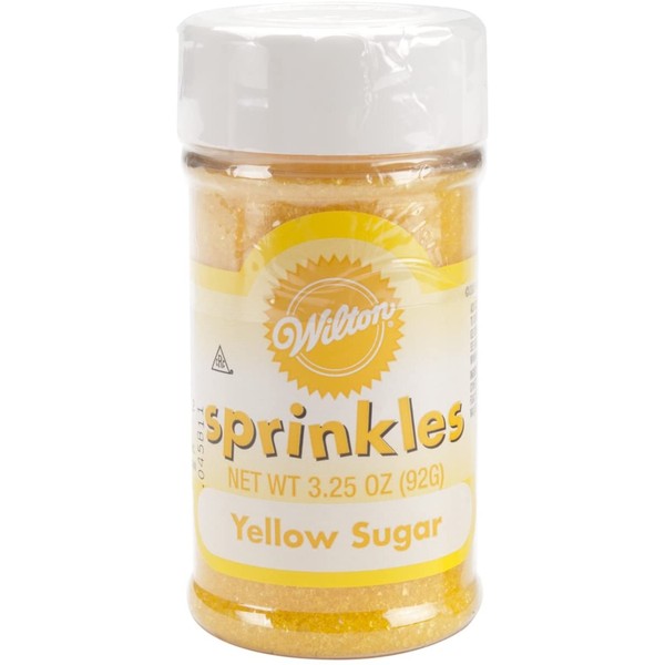 Wilton Colored Sugars, One Size, Yellow