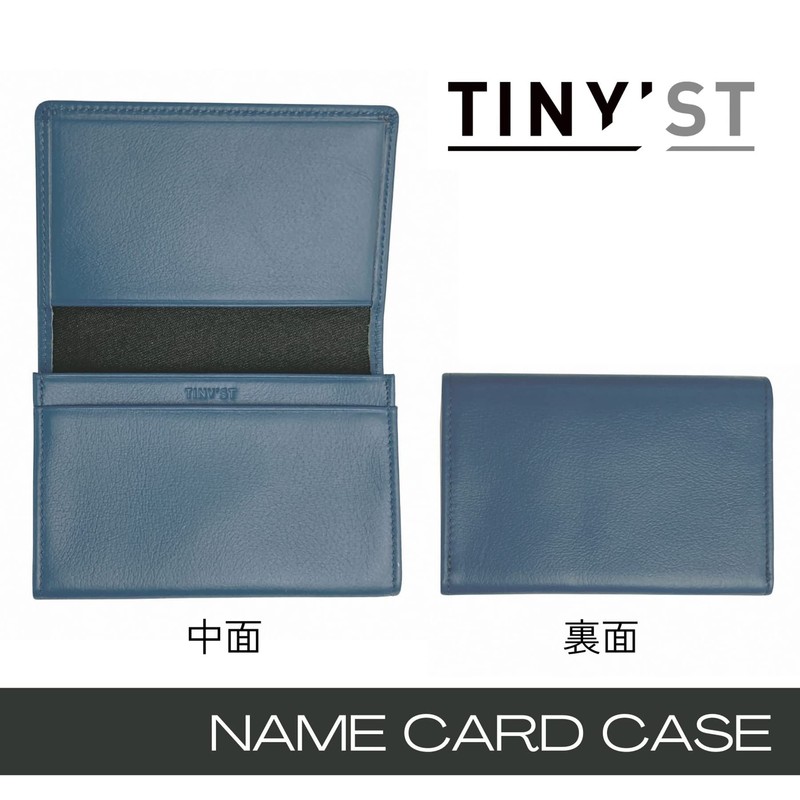 Raymay Fujii NN1078A Business Card Holder Tinist Mist Blue