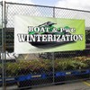 Vinyl Banner Multiple Sizes Boat & PWC Winterization Business A