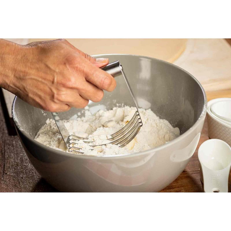 Tablecraft 11071 Dough Blender, 4.75-inch Length, Stainless Steel