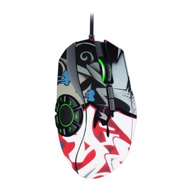 MightySkins Skin Compatible With Razer Naga Hex V2 Gaming Mouse - Graffiti Mash Up | Protective, Durable, and Unique Vinyl Decal wrap cover | Easy To Apply, Remove, and Change Styles | Made in the USA