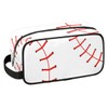HUXINO Toiletry Bag for Boys Man,Baseball Lace Travel Hanging Wash