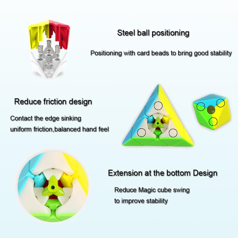 Magic Cube Magic Cube 3 x 3 Set Speed Cube