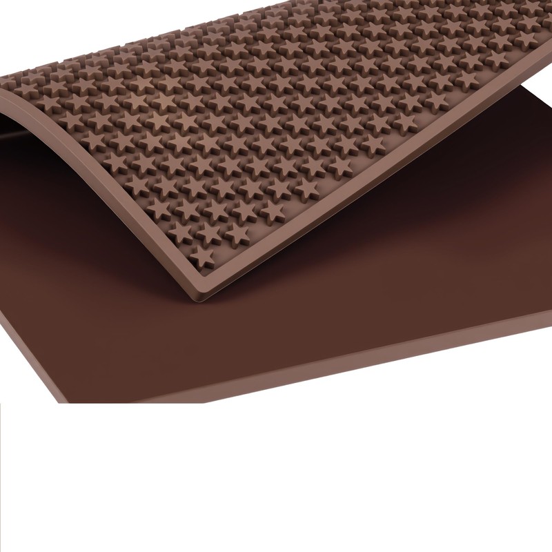 17x13 Inch Star Pattern Bar Mat Coffee Mat Utensil Mat