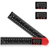 Aweohtle 2-in-1 Digital Protractor with LCD Display, Hold and Locking