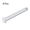 sourcing map Clevis Clevis Bolts Flat Head Single Hole Galvanised