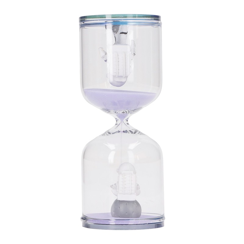 Decorative Sand Timer Clock Space Man Educational Hourglass for Office