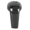 Gear Shift Knob Trim Carbon Fiber Grain Scratch Free Replacement