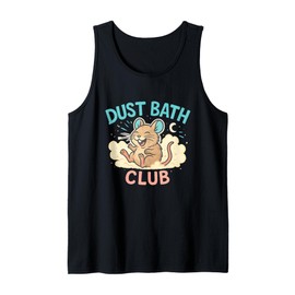 Dust Bath Club Funny Degu Scene Tank Top