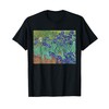 Iris Vincent van Gogh Pittura artistica post-impressionista Maglietta