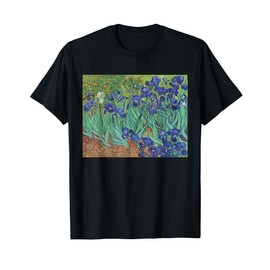 Iris Vincent van Gogh Pittura artistica post-impressionista Maglietta
