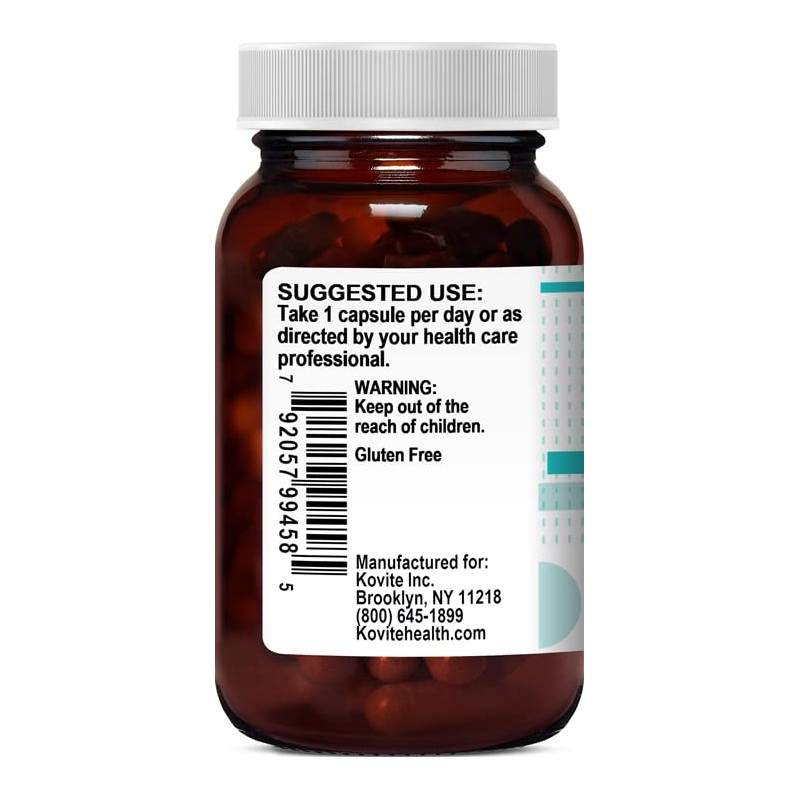 Kovite L-Theanine 200 mg - 90 Vegetable Capsules