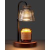 LISUNAR Candle Warmer Lamp with Timer &Dimmable Wax Melt Warmer