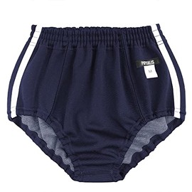 PHYSALIS Bloomers D1 Type FSL Middle Cut 1 Line School Supplies Gymnastics Clothes Sports Bloomer D1, dark navy, LL