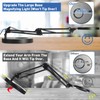 HITTI 10X Magnifying Glass with Light, 1,800 Lumens Stepless Dimmable,