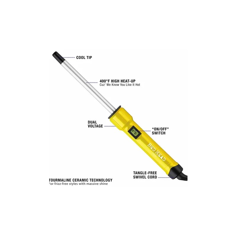 Ferro Recto Rizador 12 Bed Head Tigi Amarillo