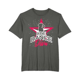 Howdy Donne Ragazze Regalo Line Dance Diva Ballo Di Linea Maglietta