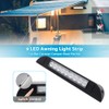 MAX COOL 2pcs 256mm 12V 9 LED Awning Light Touch