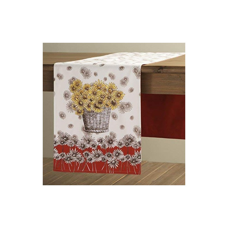 Maison d' Hermine Table Runner 100% Cotton Decorative Table Runners,