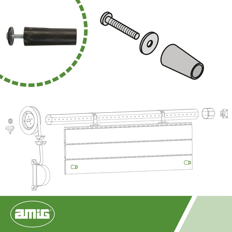 Amig - Roller shutter stopper